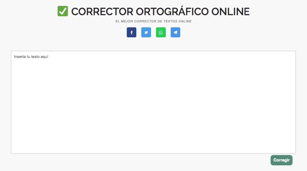 🥇 Corrector Ortográfico Castellano [2023] - Corrector Online